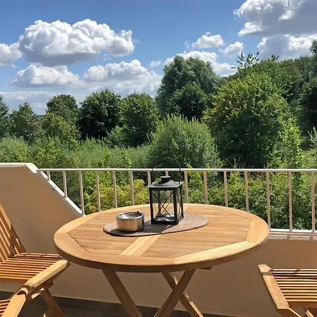 Fewo1846 Strandresidenz Wassersleben - Ostseenest - Modernes Studioapartment Mit Balkon Am Strand Harrislee Exterior photo