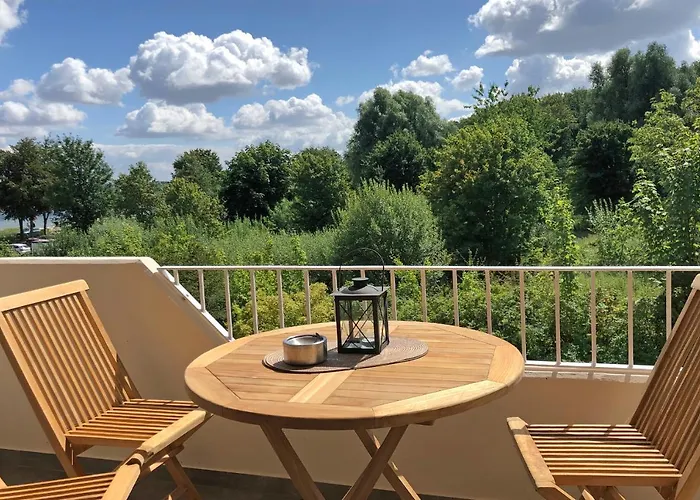Fewo1846 Strandresidenz Wassersleben - Ostseenest - Modernes Studioapartment Mit Balkon Am Strand